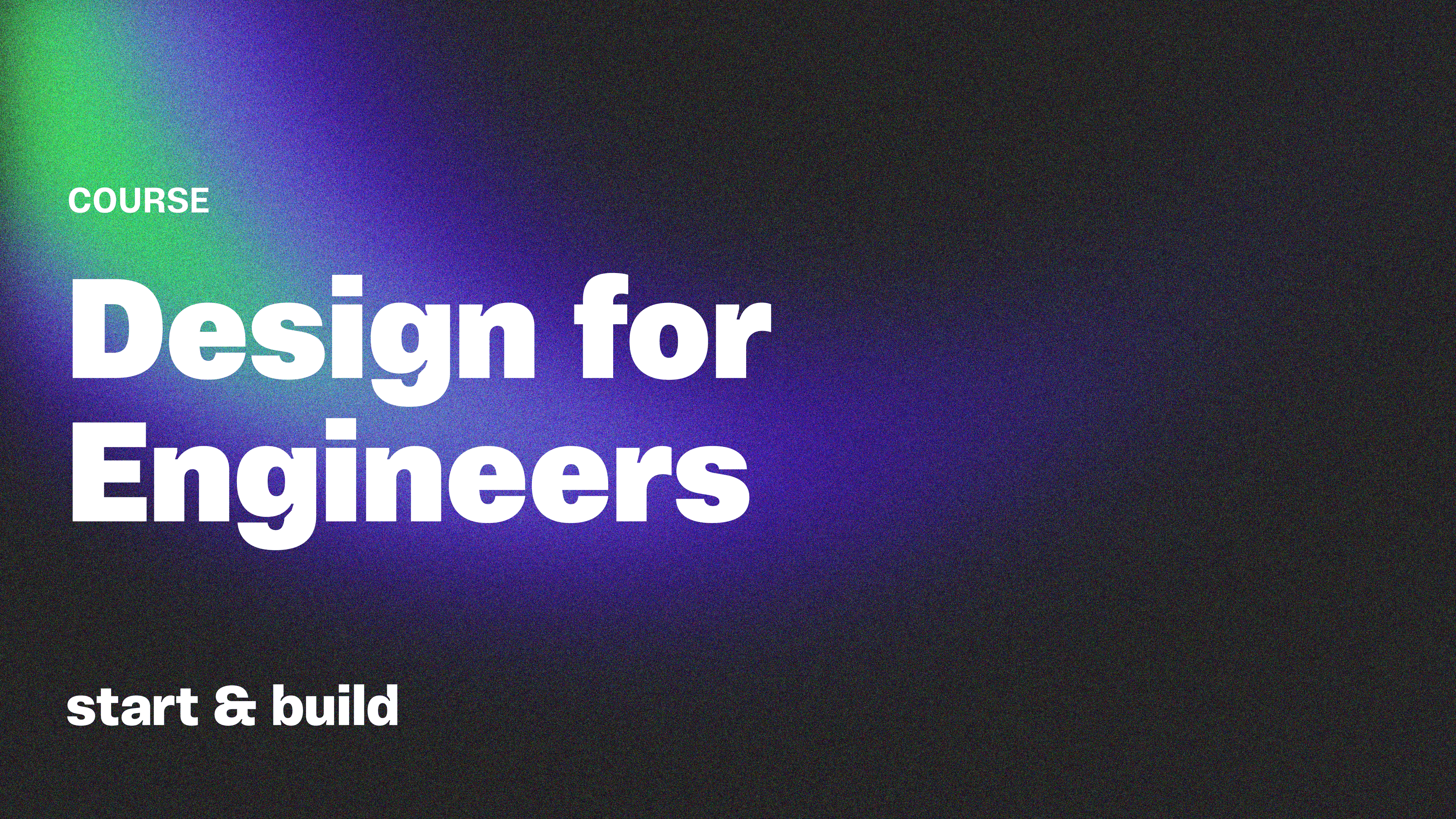 Design for Engineers